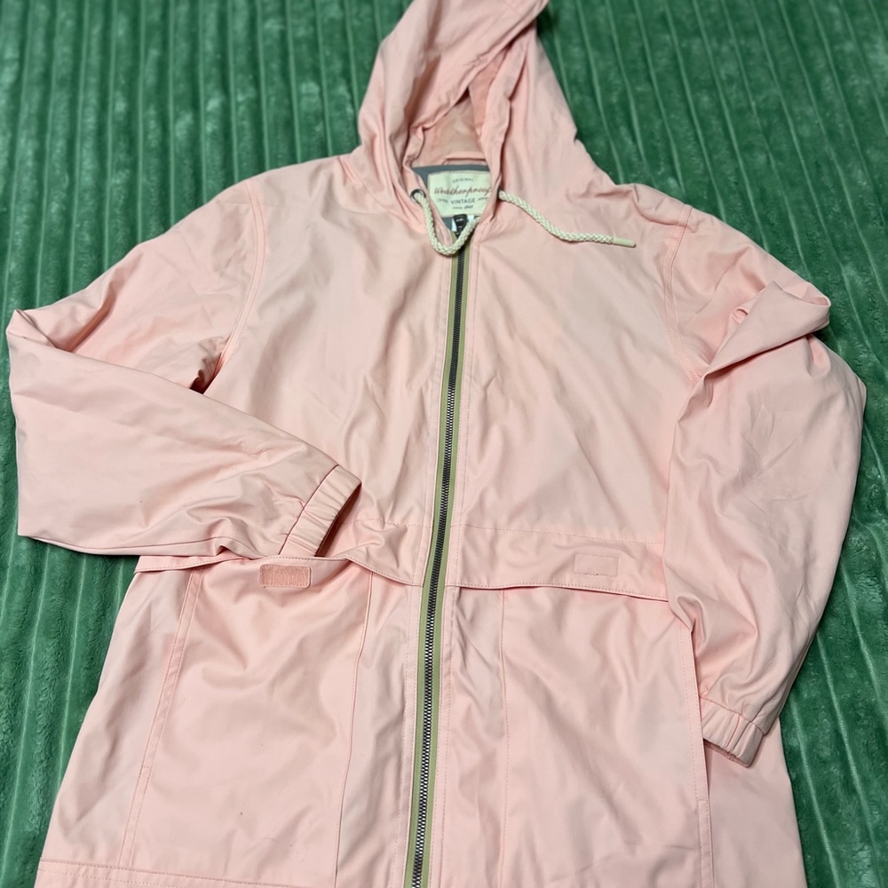 Weatherproof Light Pink Hooded Jacket